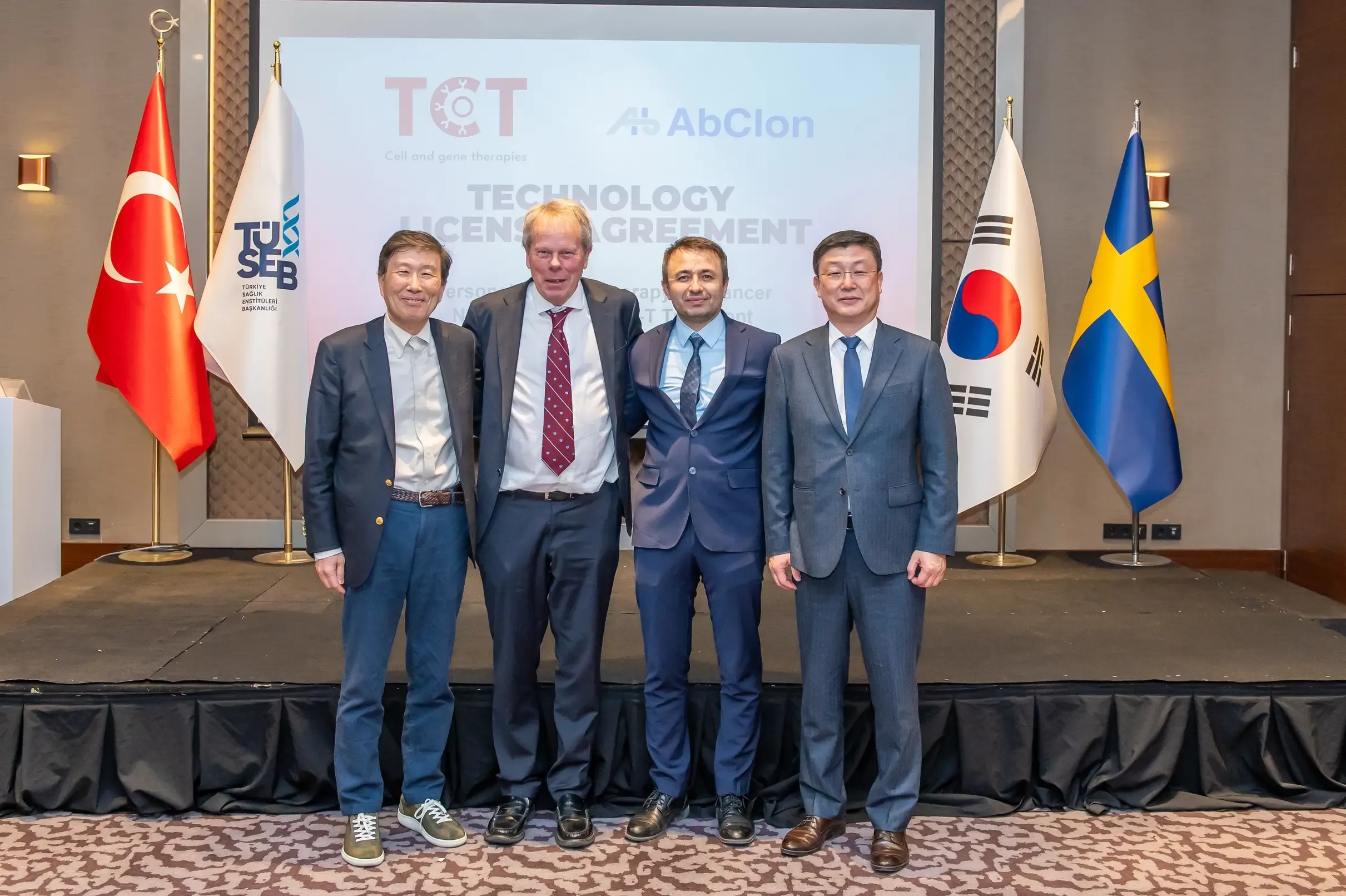 TCT Saglik - AbClon Technology License Agreement (10/12)